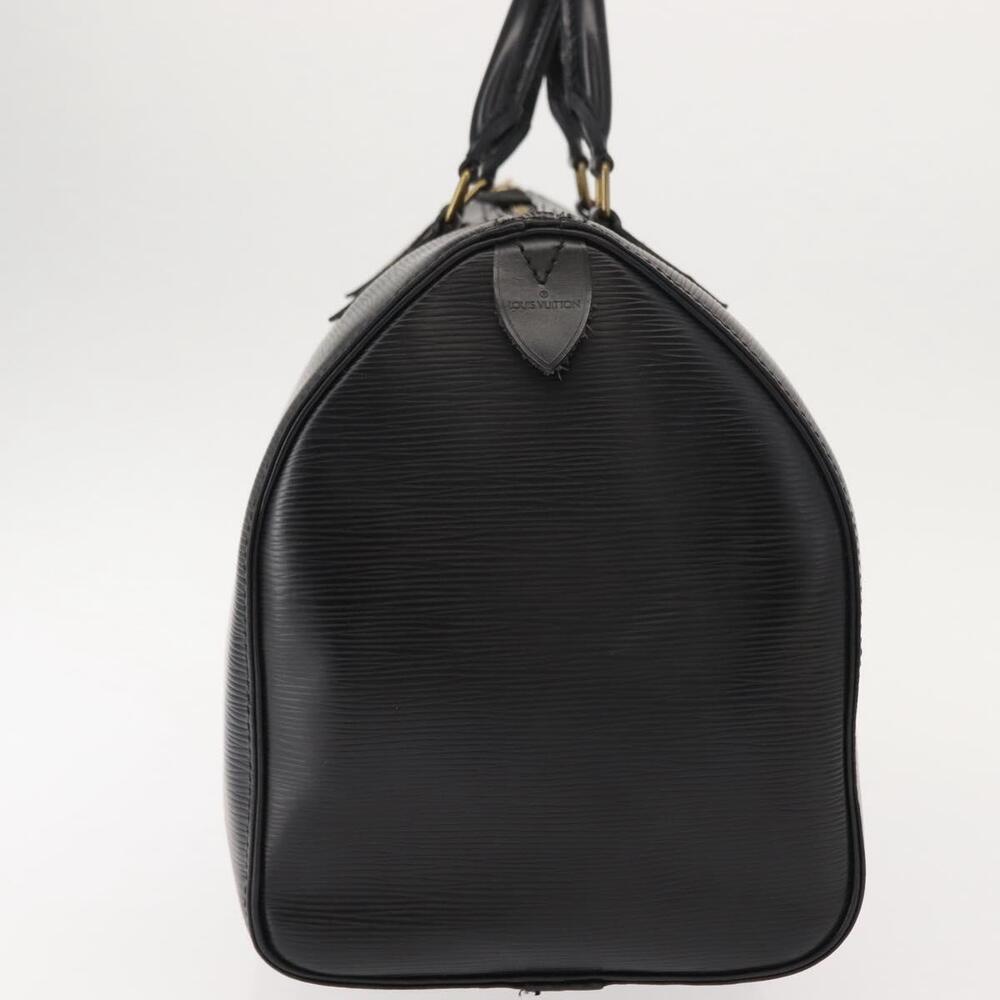 LOUIS VUITTON Epi Speedy 35 Hand Bag Black M42992 LV Auth 150584V - Picture 4 of 16